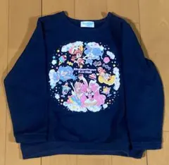 バンダイ プリキュア　アラモード　トレーナー 120cm ネイビー no20