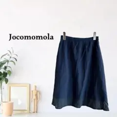 zY287【L】Jocomomola ひざ丈スカート プリーツのサムネイル
