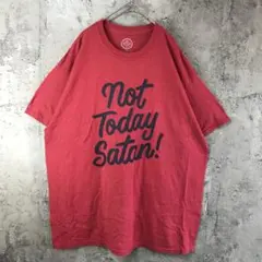 B2501古着　Tシャツ 赤　90s Y2K