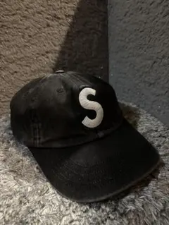 美品　Supreme　Pigment　Coated　S Logo　6-Panel
