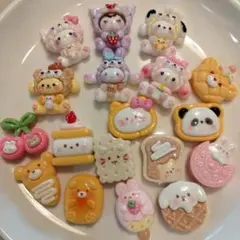 デコパーツ　アソート　18個セット