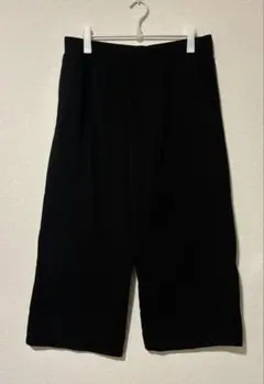 UNIQLO ウォームフリースストレートパンツ 3XL ブラック レディース