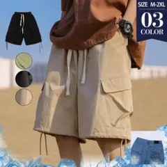 セール ハーフパンツ メンズ カーゴパンツ ショートパンツ ショート丈#