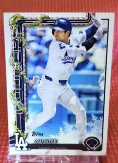 大谷翔平 SP ホリデーバリエーション 2025 Topps Holiday