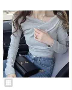 GRL 3Wayドレープカシュクールトップス