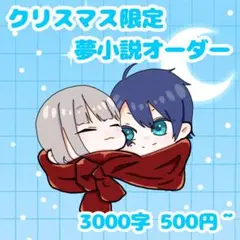 【期間限定】クリスマス特別価格！夢小説オーダー