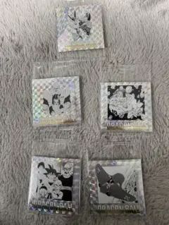 ドラゴンボール 40周年ホログラムシール 5枚セット