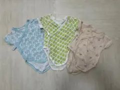 ユニクロ ベビー肌着 ボディースーツ 半袖 50~60cm 4枚セット