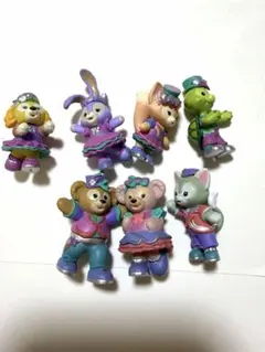香港ディズニーランド 20周年 ダッフィー&フレンズ　フィギュア