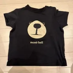 モンベル　ベビーくまTシャツ　ブラック