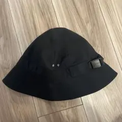 【BEAMS】ブラック バケットハット 調整可能