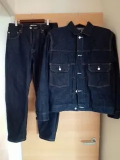 BACK NUMBER デニムジャケットXLとパンツ30 セットアップ