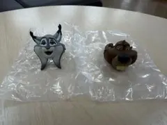 ズートピア ファッションリング パウバート 二ブルズ 2点セット