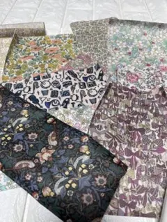 リバティラミネート　はぎれ生地　サイズ色々