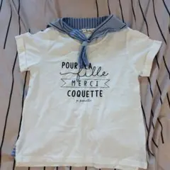 ポンポネットセーラTシャツ160