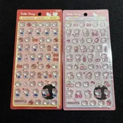 正規品 ボンボンドロップシール　サンリオミニ　ハローキティ　2枚セット