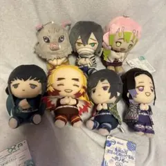 鬼滅の刃　ぽふっとぬいぐるみ　7体セット