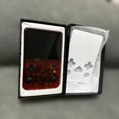 R36S ゲームコンソール クリアオレンジ