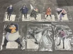 呪術廻戦　海辺　アクリルスタンド　コンプリート　五条　伏黒　虎杖　釘菜　棘　七海