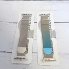 スマートウォッチ ベルト 2本セット 38mm
