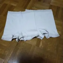 Atsugi ベージュ ショートパンツ型下着 M2枚セット1部丈