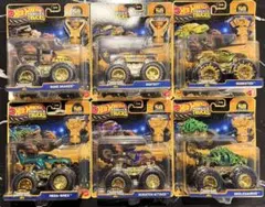 ホットウィール モンスタートラック ゴールド4種セット 希少!! - メルカリ