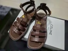 CELINE - クレア トリオンフ グラディエーター サンダル 新品同様のサムネイル
