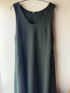 UNIQLO ニットワンピース S ダークグリーン⭐︎