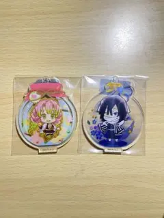 甘露寺蜜璃＆伊黒小芭内 アクリルキーホルダー2個セット