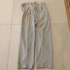 UNIQLO Mサイズ スラックス ライトグレー
