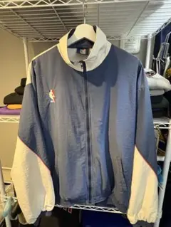 NBA ナイロンジャケット ネイビー/ホワイト