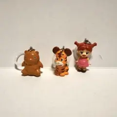 パンダコパンダ めじるしアクセサリー カレーパンちゃん トラちゃん ミミ子