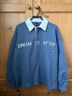 DREAM AFTER ラガーシャツ ブルー系