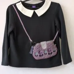 ANNA SUI mini 黒 長袖カットソー バッグ付き