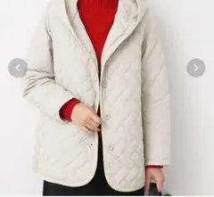 年始セール！Desssin フード付きキルティングジャケット サイズ1