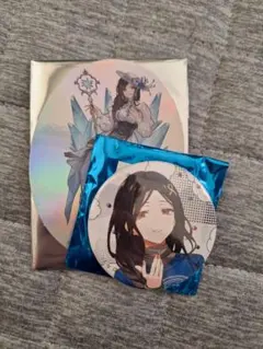 白雪巴 Art of nijisanji ステッカー にじさんじフェス缶バッジ