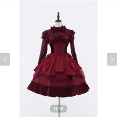 夢脳衣装 レザーメイドエプロン 赤、ワインレッド - メルカリ