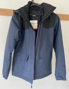 新品未使用 ノースフェイス マウンテンパーカー HYVENT 中綿入 ネイビー