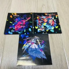 【限定】ポケモン メガシンカ ステッカー シール　3点セット