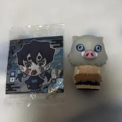 鬼滅の刃 嘴平伊之助 フィギュア ウエハースシール