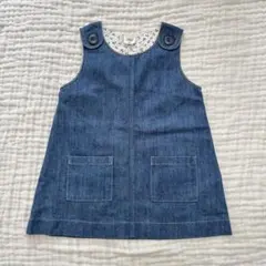子供服　SIMPLE FREE デニムワンピース 90cm