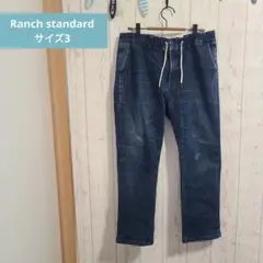 Ranch standard サイズ3 デニム 濃ブルー