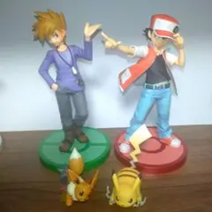 コトブキヤ ポケットモンスター レッド グリーン　フィギュア コトブキヤ ポケットモンスターフィギュアシリーズ第7弾