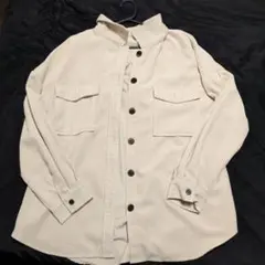 アイボリー コーデュロイジャケット Ｌ