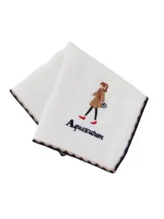 Aquascutum ガーゼ ハンカチ 白のサムネイル
