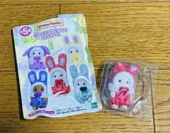 と*み様 シルバニアファミリー　赤ちゃんカラフルウサギコスチューム　赤