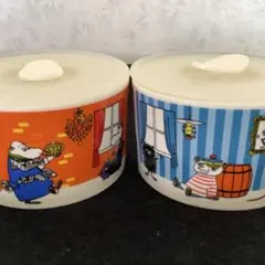 ムーミン　MOOMIN ケンタッキー　ノベルティ　保存容器小鉢　高機密レンジ容器のサムネイル