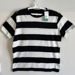 新品　H&M 半袖ボーダーTシャツ XS