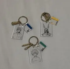 ヒロアカ 原作アクリルキーホルダー 3個セット