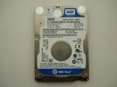 WD 2.5 HDD 500GB（使用時間2678時間）